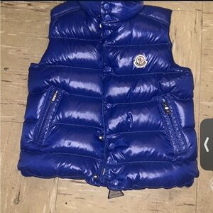 Blue Puffer Vest